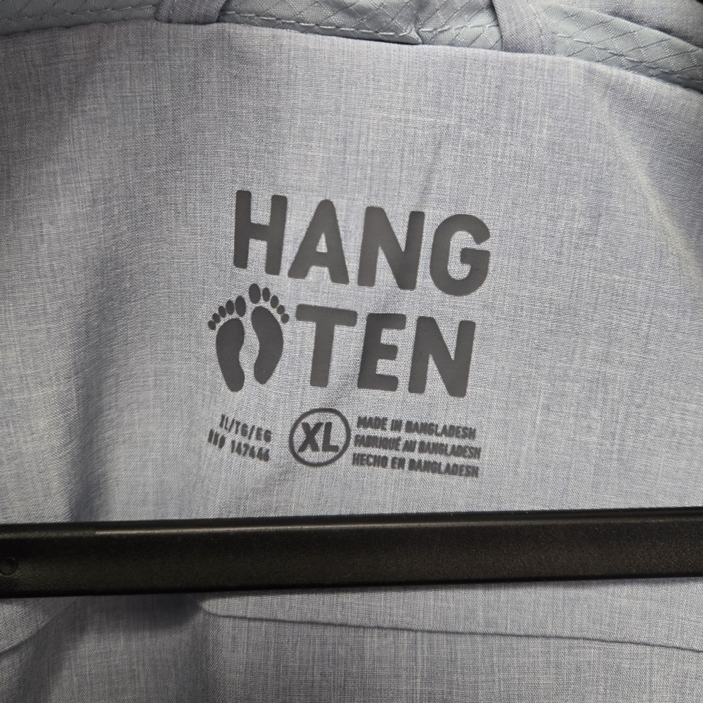Hang Ten Water Repellant Jacket Blue XL - Picture 5 of 9